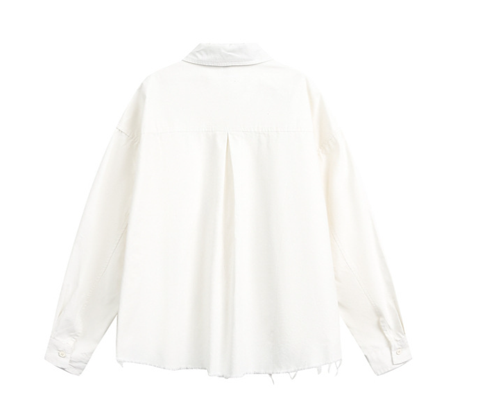 Souvenir" Patchwork Shirt