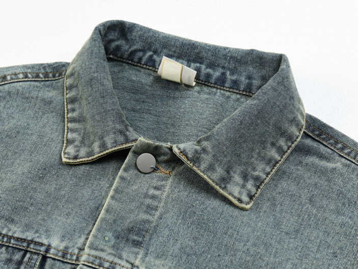 Camo' Paneled Denim Jacket