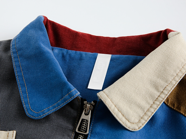 Mosaic' Color-Block Jacket