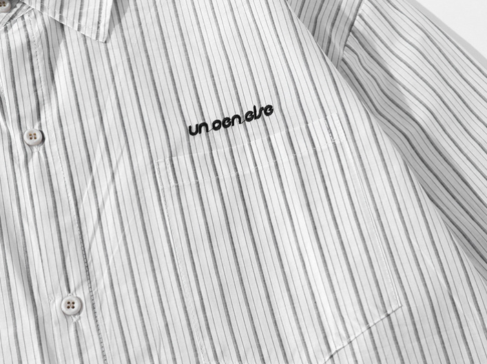 Urban Prep Pinstripe Button-Down & Tie